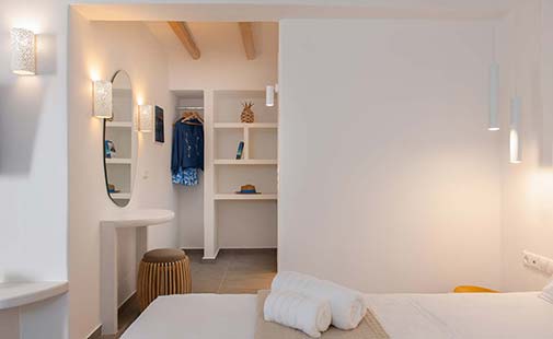 Deluxe junior suite στο ξενοδοχείο Ευφροσύνη στη Σίφνο