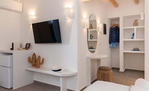 Deluxe junior suite στο ξενοδοχείο Ευφροσύνη στη Σίφνο
