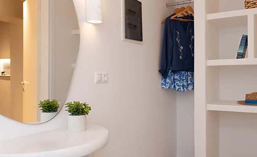 Deluxe junior suite στο ξενοδοχείο Ευφροσύνη στη Σίφνο