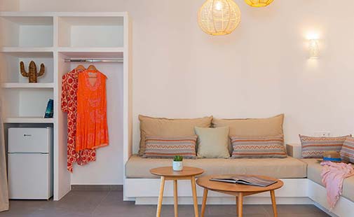Deluxe suite στο ξενοδοχείο Ευφροσύνη στη Σίφνο