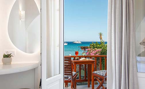 Deluxe suite στο ξενοδοχείο Ευφροσύνη στη Σίφνο