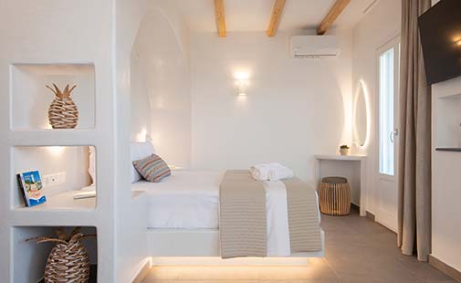 Deluxe suite στο ξενοδοχείο Ευφροσύνη στη Σίφνο