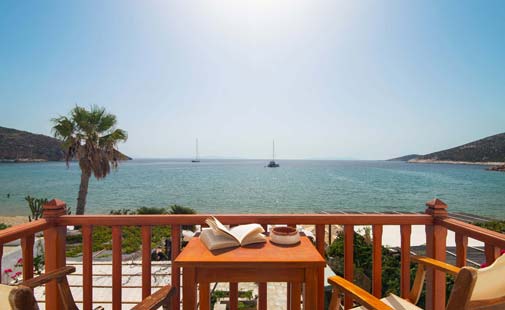 Balcon avec vue sur la mer