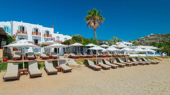 Hôtel Efrosini à Sifnos, au bord de la mer